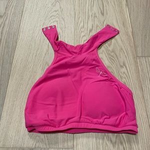 Dragonfly pole sports bra, Size M, Pink